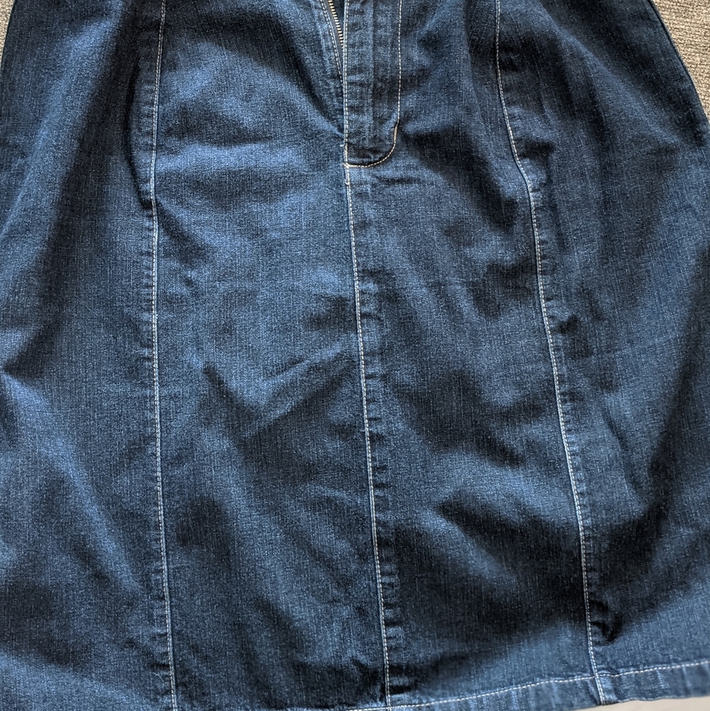 Calvin Klein Jean Skirt - Picture 13 of 14